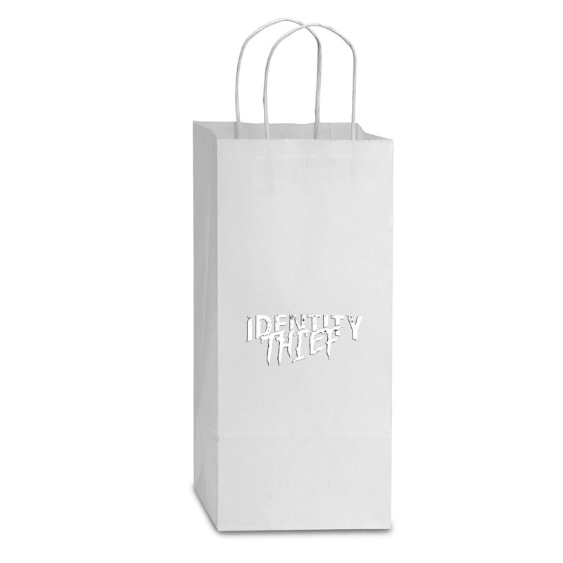 Identity Thief Double Wine Paper Bag - 6 1/2 X 3 1/2 X 12 3/8 | Artistshot