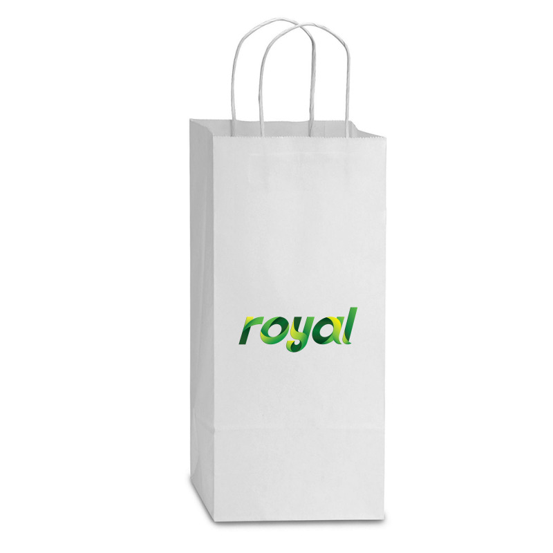 Royal Double Wine Paper Bag - 6 1/2 X 3 1/2 X 12 3/8 | Artistshot