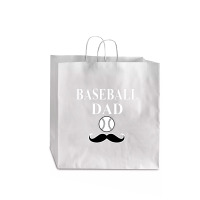 Baseball Dad T-shirt Jumbo Paper Bag - 18 X 7 X 18 3/4 | Artistshot