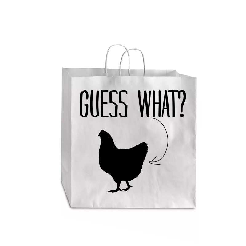 Guess  What? Jumbo Paper Bag - 18 X 7 X 18 3/4 | Artistshot