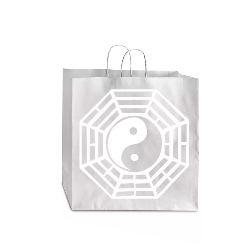 I Ching Ying And Yang Jumbo Paper Bag - 18 X 7 X 18 3/4 | Artistshot