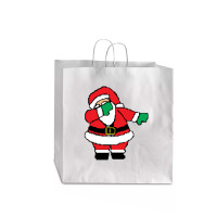 Dab Santa Dabbing Ugly Christmas Sweater Jumbo Paper Bag - 18 X 7 X 18 3/4 | Artistshot