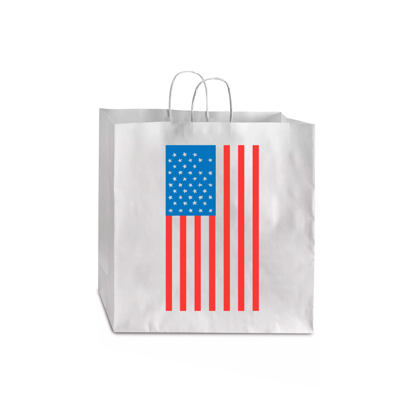 American Flag Jumbo Paper Bag - 18 X 7 X 18 3/4 | Artistshot