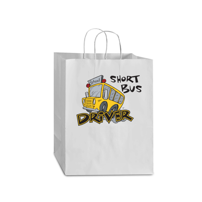 Short Bus Driver Mart Paper Bag -13 X 7 X 17 | Artistshot