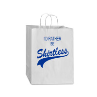 Shirtless Mart Paper Bag -13 X 7 X 17 | Artistshot