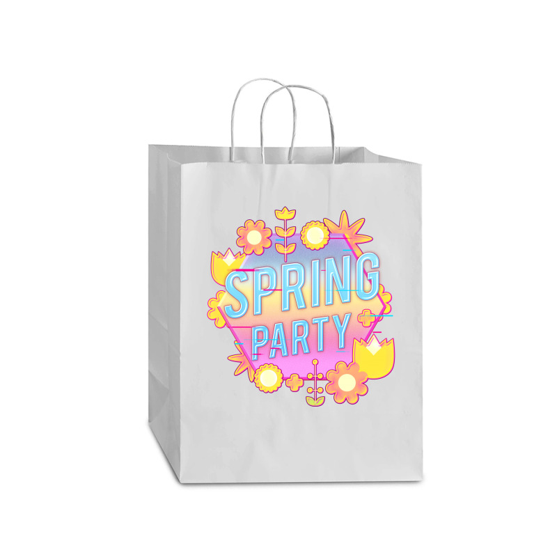 Spring Party Flower And Plants Mart Paper Bag -13 X 7 X 17 | Artistshot