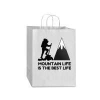 Mountain Life Best Life Mart Paper Bag -13 X 7 X 17 | Artistshot