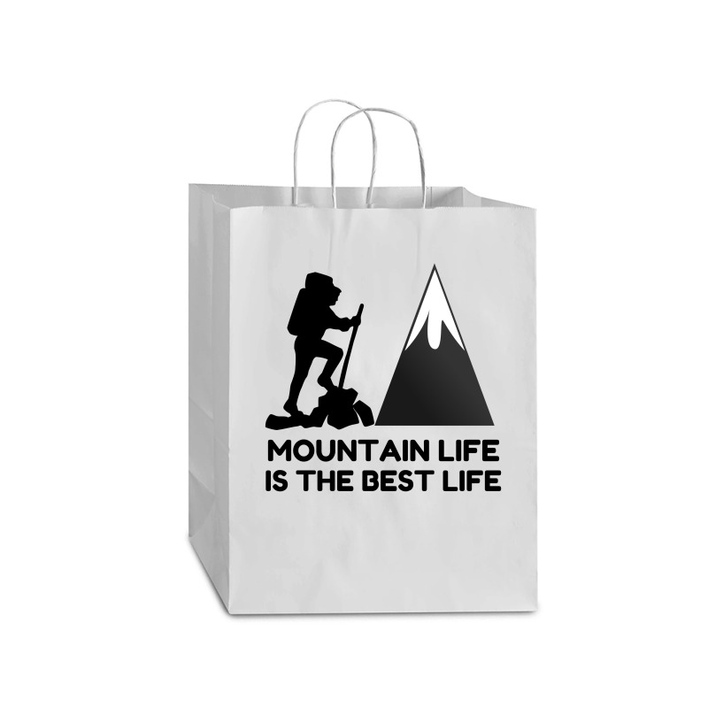 Mountain Life Best Life Mart Paper Bag -13 X 7 X 17 | Artistshot