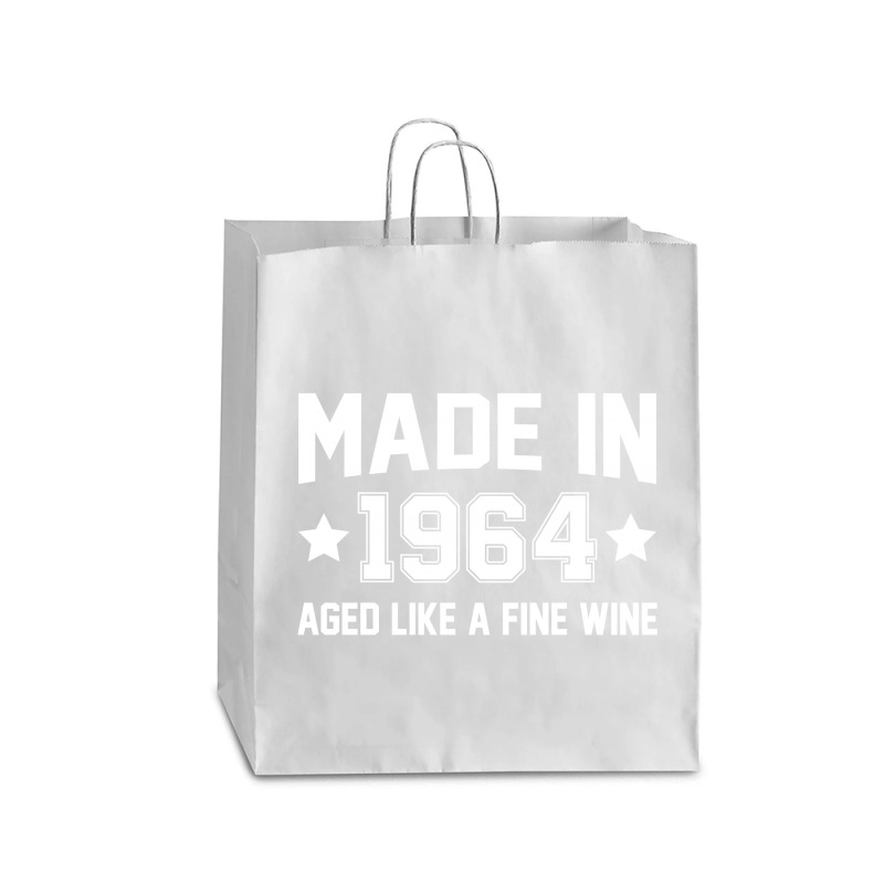 Made In 1964 Aged Like A Fine Wine Queen Paper Bag - 16 X 6 X 19 1/4 | Artistshot