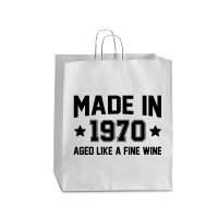 Made In 1970 Aged Like A Fine Wine Queen Paper Bag - 16 X 6 X 19 1/4 | Artistshot