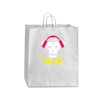 Bubstep Music Skull Queen Paper Bag - 16 X 6 X 19 1/4 | Artistshot