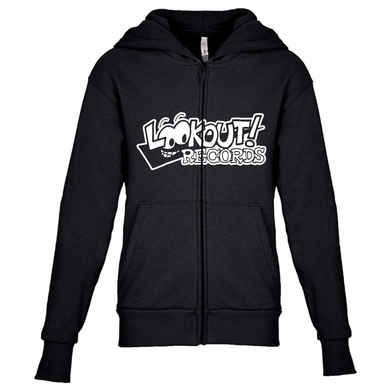 Lookout Records Youth Zipper Hoodie by william | Artistshot