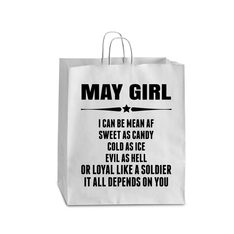 Super May Girl Queen Paper Bag - 16 X 6 X 19 1/4 | Artistshot