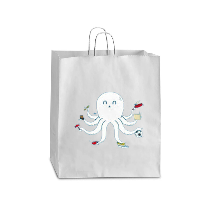 Octopus Queen Paper Bag - 16 X 6 X 19 1/4 | Artistshot