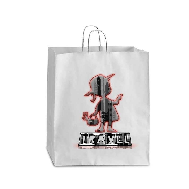 Travel City Queen Paper Bag - 16 x 6 x 19 1/4 by fahimcool | Artistshot