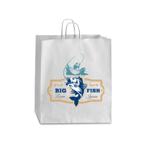 Big Fish Vector Queen Paper Bag - 16 X 6 X 19 1/4 | Artistshot