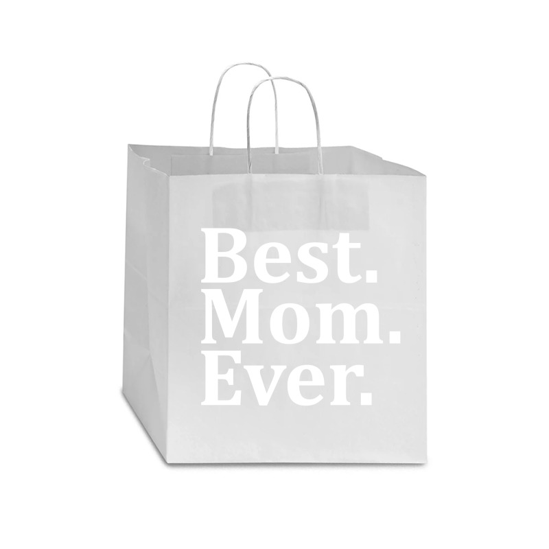 Best Mom Ever Star Paper Bag - 13 X 7 X 13 | Artistshot