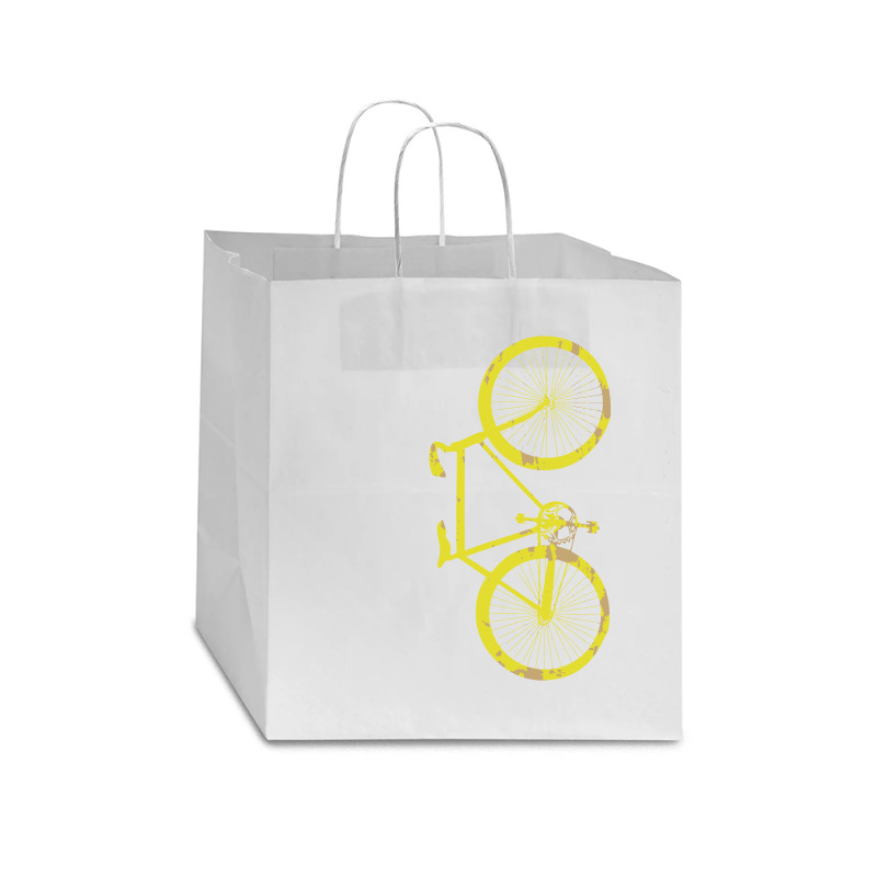 Bike - Bicycle Star Paper Bag - 13 X 7 X 13 | Artistshot