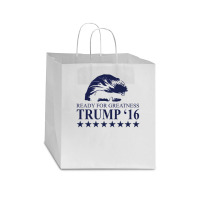 Ready For Greatness Trump 16 Star Paper Bag - 13 X 7 X 13 | Artistshot