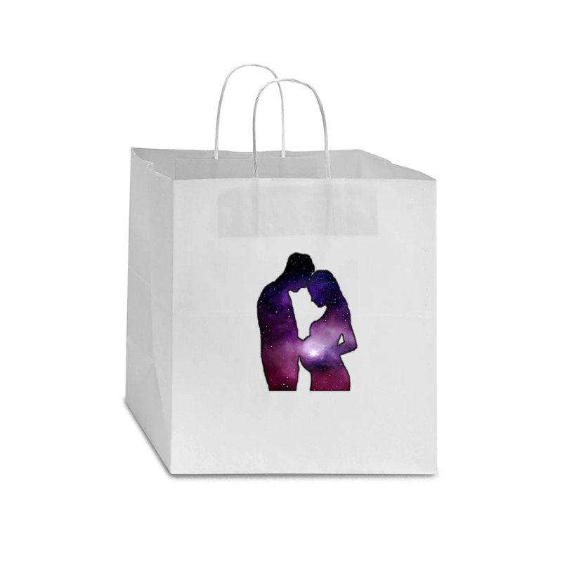 Real Father Mothers Dreams Star Paper Bag - 13 x 7 x 13 by fahimcool | Artistshot