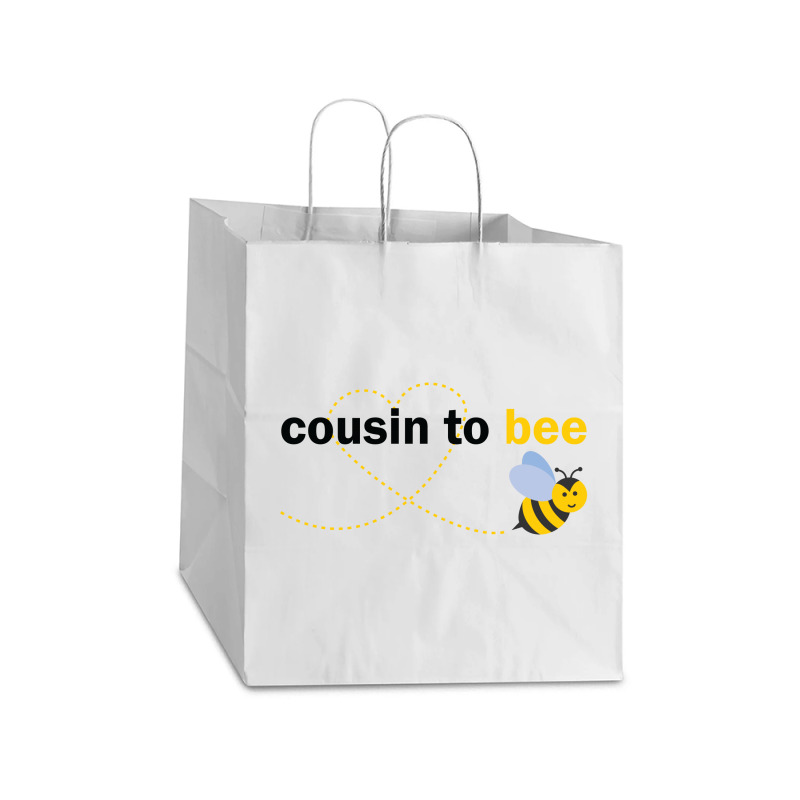 Cousin To Bee Take Out Paper Bag - 14 X 10 X 15 1/2 | Artistshot