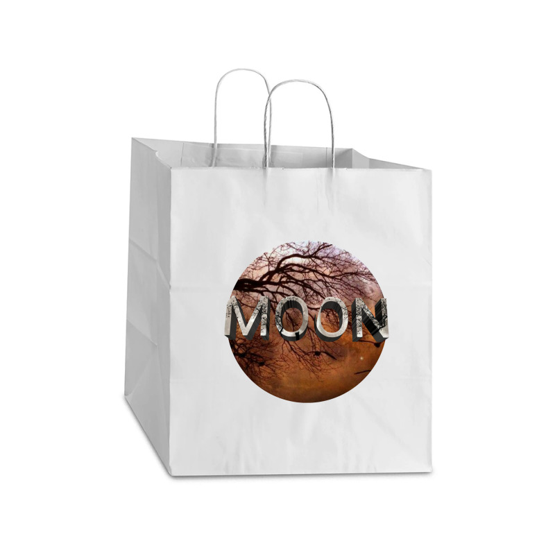 Beauty Moon Take out Paper Bag - 14 x 10 x 15 1/2 by fahimcool | Artistshot