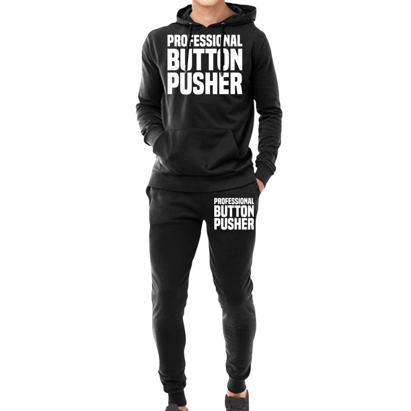 Professional Button Pusher G Code Cnc Machinist Pullover Hoodie Hoodie & Jogger Set | Artistshot