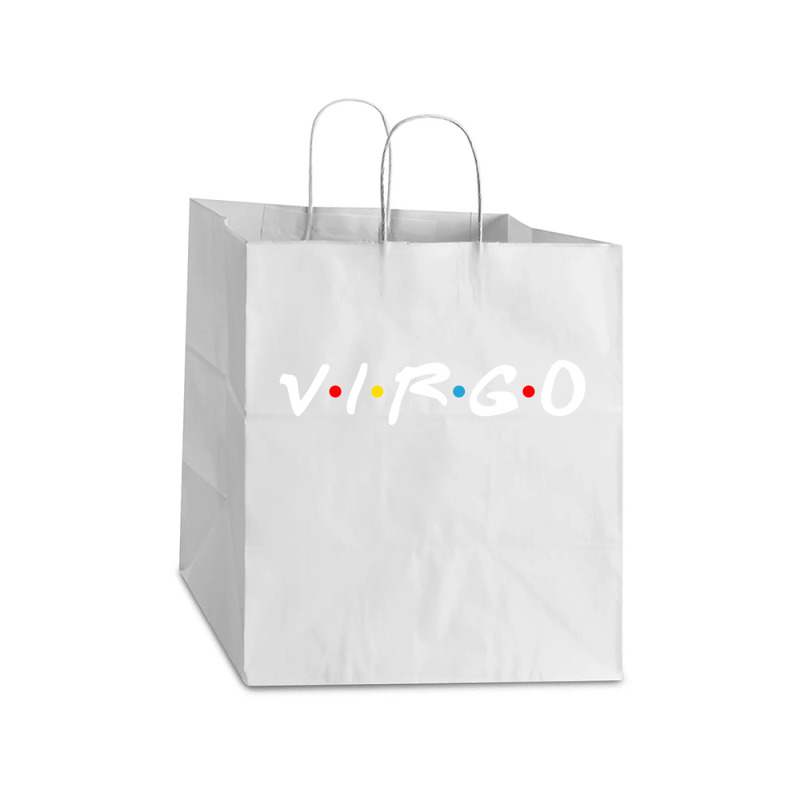 Pivot Of The Virgo Parody Take Out Paper Bag - 14 X 10 X 15 1/2 | Artistshot