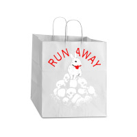 Run Away Take Out Paper Bag - 14 X 10 X 15 1/2 | Artistshot