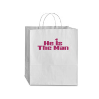 He Is The Man Traveler Paper Bag -13 X 6 X 15 3/4 | Artistshot