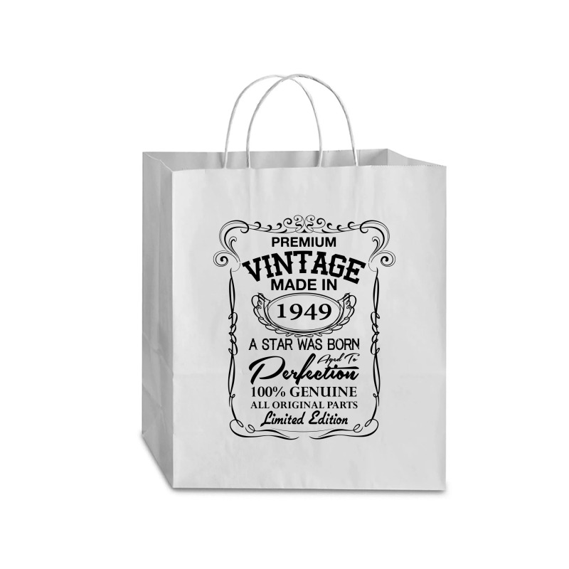 Vintage Made In 1949 Traveler Paper Bag -13 X 6 X 15 3/4 | Artistshot