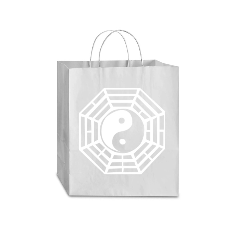 I Ching Ying And Yang Traveler Paper Bag -13 X 6 X 15 3/4 | Artistshot