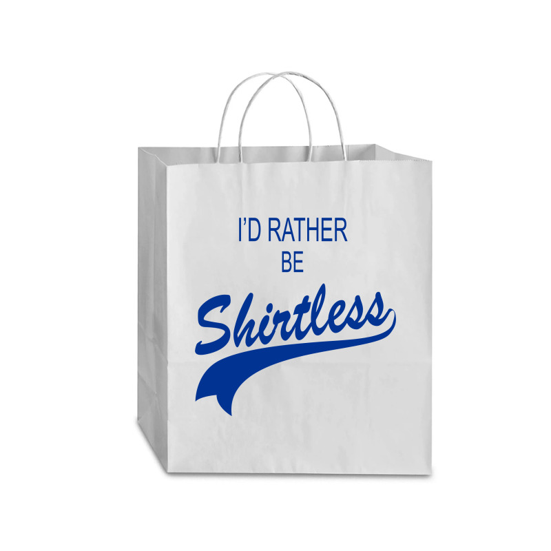 Shirtless Traveler Paper Bag -13 X 6 X 15 3/4 | Artistshot