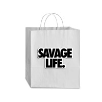 Savege Life Traveler Paper Bag -13 X 6 X 15 3/4 | Artistshot