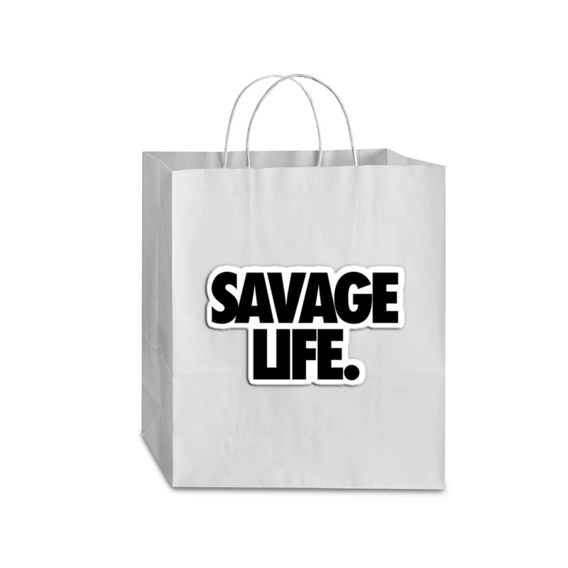 Savege Life Traveler Paper Bag -13 X 6 X 15 3/4 | Artistshot