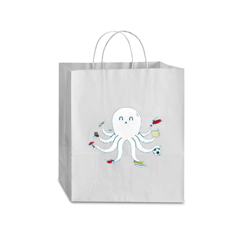 Octopus Traveler Paper Bag -13 X 6 X 15 3/4 | Artistshot