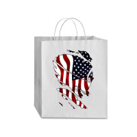 American Flag Inside Traveler Paper Bag -13 X 6 X 15 3/4 | Artistshot