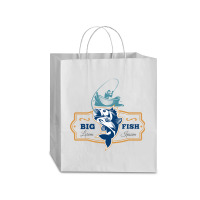 Big Fish Vector Traveler Paper Bag -13 X 6 X 15 3/4 | Artistshot