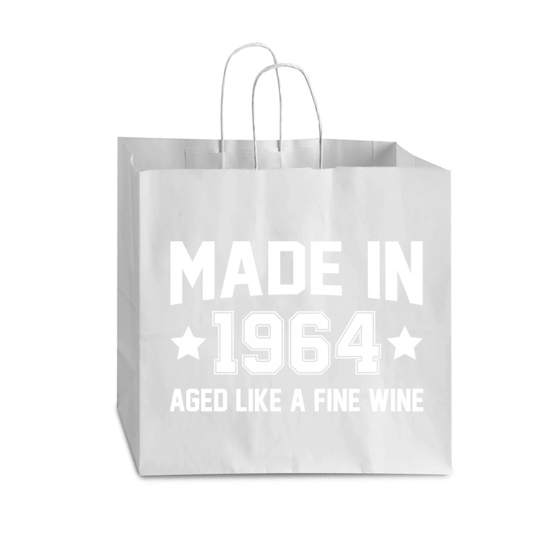 Made In 1964 Aged Like A Fine Wine Vogue Paper Bag - 16 X 6 X 12 | Artistshot