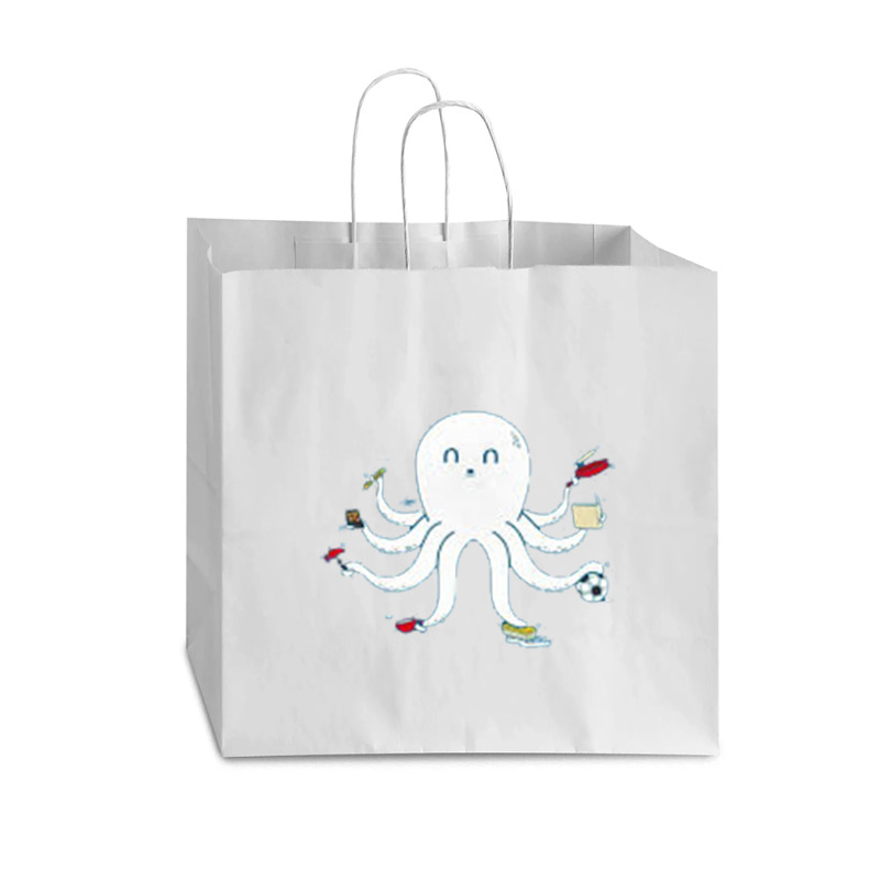 Octopus Vogue Paper Bag - 16 X 6 X 12 | Artistshot