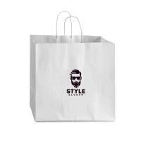 Latest Beard Design Vogue Paper Bag - 16 X 6 X 12 | Artistshot