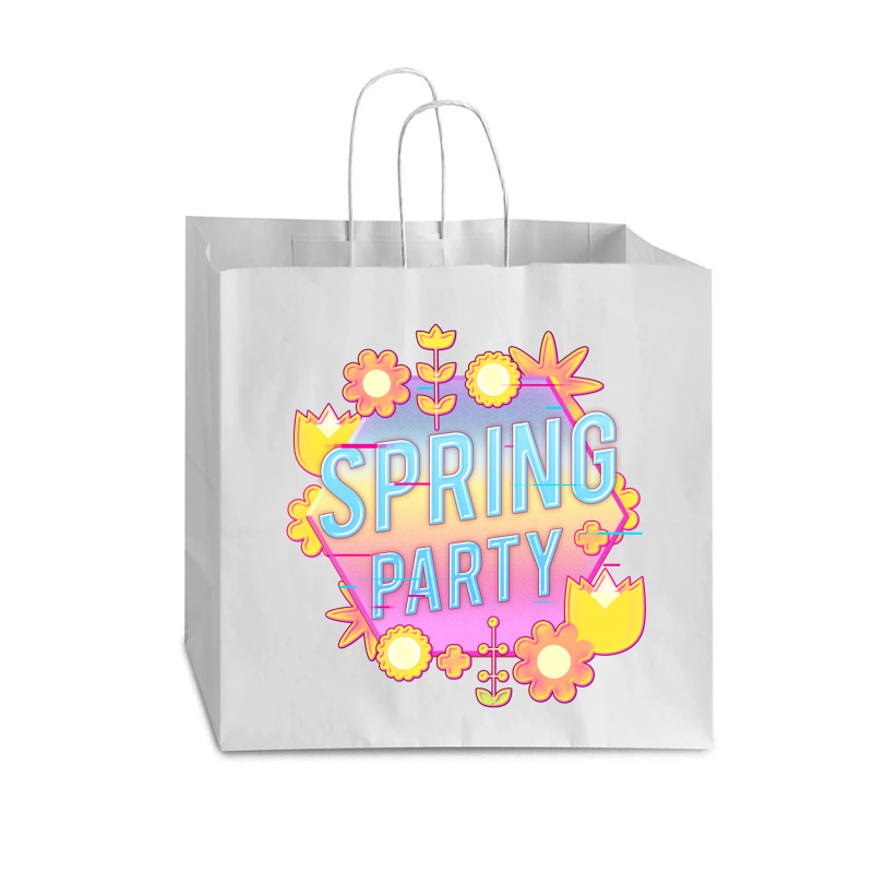 Spring Party Flower And Plants Vogue Paper Bag - 16 X 6 X 12 | Artistshot