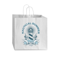 Nautical Summer Club Vogue Paper Bag - 16 X 6 X 12 | Artistshot