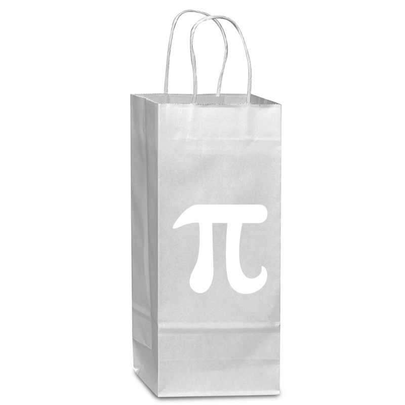 Pi Wine Paper Bag - 5 1/2 X 3 1/4 X 13 | Artistshot