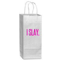 I Slay Wine Paper Bag - 5 1/2 X 3 1/4 X 13 | Artistshot