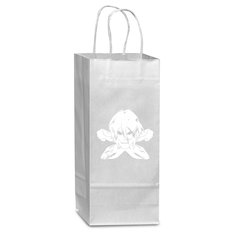 Cross Flag Titan Wine Paper Bag - 5 1/2 X 3 1/4 X 13 | Artistshot