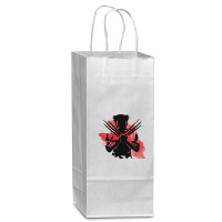 Wolwerine Wine Paper Bag - 5 1/2 X 3 1/4 X 13 | Artistshot