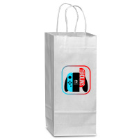 Switch Your World.ai Wine Paper Bag - 5 1/2 X 3 1/4 X 13 | Artistshot