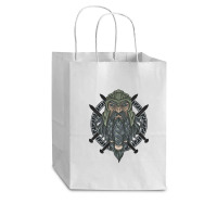 Warrior Long Beard Cub Paper Bag - 8 X 4 1/2 X 10 1/4 | Artistshot