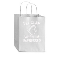 Impressed Funny Cub Paper Bag - 8 X 4 1/2 X 10 1/4 | Artistshot